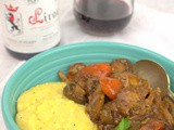 Duck Ragout with Creamy Polenta #WinePW