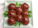 Easy Meatloaf Meatballs for #SundaySupper