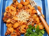 Easy Pasta with Italian Sausage and Mushrooms