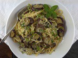 Eggplant Spaghetti Aglio e Olio