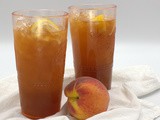 Fresh Peach Iced Tea