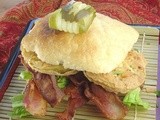 Fried Green Tomato blt Sandwich