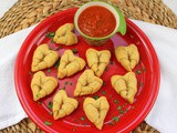 Garlic Knot Hearts