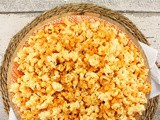 Ghost Cheddar Popcorn #HalloweenRecipes