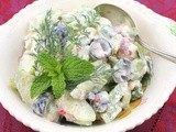 Greek Style Cucumber Salad
