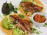 Grilled Duck Tacos with Salsa Naranja and a #Giveaway for #CookoutWeek