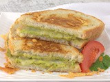 Grilled Guacamole and Cheese #NationalGrilledCheeseDay