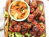 Grilled Korean Meatballs for #SundaySupper