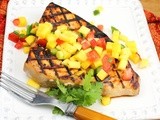 Grilled Swordfish with Mango Salsa