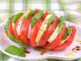 Hasselback Salad Caprese