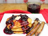 Honey Oatmeal Pancakes