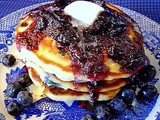 It’s National Blueberry Pancake Day