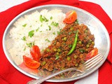 Kheema Mattar: Indian Spiced Beef with Peas #src