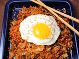 Korean Kimchi Bokkeumbap Fried Rice