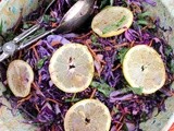 Lebanese Red Cabbage Salad