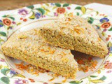 Lemon Calendula Scones #BreadBakers