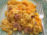 Macaroni and Cheese with Ham #EasterLeftovers
