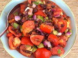 Marinated Black Bean and Tomato Salad