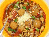 Meatball Soup #SoupWeek