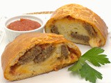 Meatball Stromboli #BreadBakers