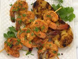Mexican Grilled Shrimp Skewers (aka Camarones a la Plancha)