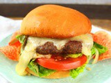 Mushroom Swiss Burgers #BurgerMonth