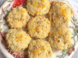 Orange Pecan Biscuits #BakingBloggers