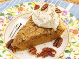 Pecan Streusel Pumpkin Pie