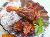 Persian Braised Lamb Shanks