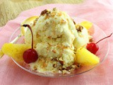 Pina Colada Ice Cream #SundaySupper