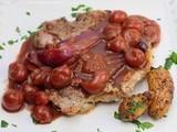 Pork  Chops in Sour Cherry Sauce