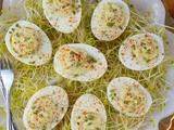 Potato Stuffed Deviled Eggs