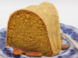 Pumpkin Bundt Cake with Caramel Icing #BundtBakers