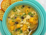 Pumpkin Stew with Chicken and Black Beans #PumpkinWeek