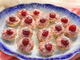 Raspberry Mascarpone Mini Tarts #SundaySupper