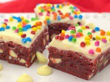 Red Velvet Brownies #FantasticalFoodFight