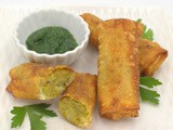 Samosa Egg Rolls