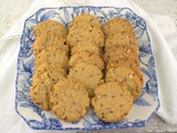 Seeded Peanut Butter Cookies #CrazyIngredientChallenge