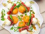 Serrano Ham Bites with Melon and Cheese #SundaySupper