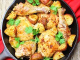 Sheet Pan Baked Dijon Chicken and Potatoes