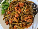 Slow Cooker Barbecue Green Beans