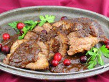 Slow Cooker Cranberry Brisket #CranberryWeek