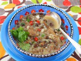 Slow Cooker Jamaican Rice and Peas Soup for #SundaySupper