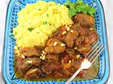 Slow Cooker Lamb and Rhubarb Tagine #FantasticalFoodFight