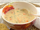 Smoked Salmon Chowder #FishFridayFoodies