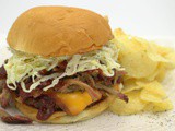 Smoky bbq Cheddar Burger