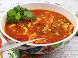 Southwest Chicken and Rice Soup #ImprovCooking