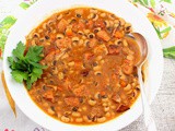 Spicy Black-Eyed Pea Soup (Instant Pot)
