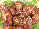 Spicy Korean Chicken Wings