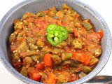 Spicy Stewed Okra and Tomatoes